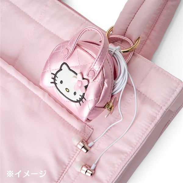 SANRIO | Mini Quilt Mini Pouch Keychain 7×10.7×3cm (Kuromi)