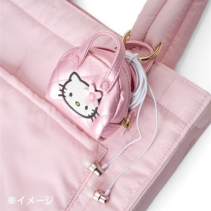 SANRIO | Mini Quilt Mini Pouch Keychain 7×10.7×3cm (Kuromi)
