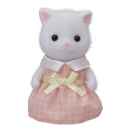 Sylvanian Families | Doll Persian Cat Girl W48×D42×H120Mm (White)