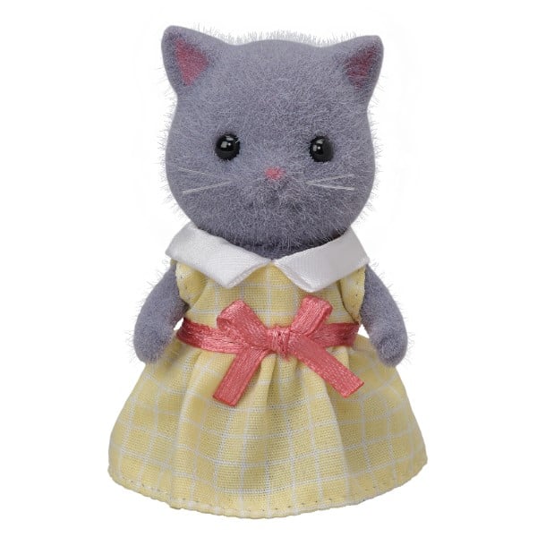 Sylvanian Families | Doll Persian Cat Girl W48×D42×H120Mm (Gray)