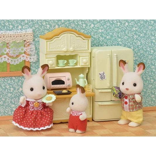 【JP】Sylvanian Families | Cup Board and Toaster Set W80×D60×H145mm