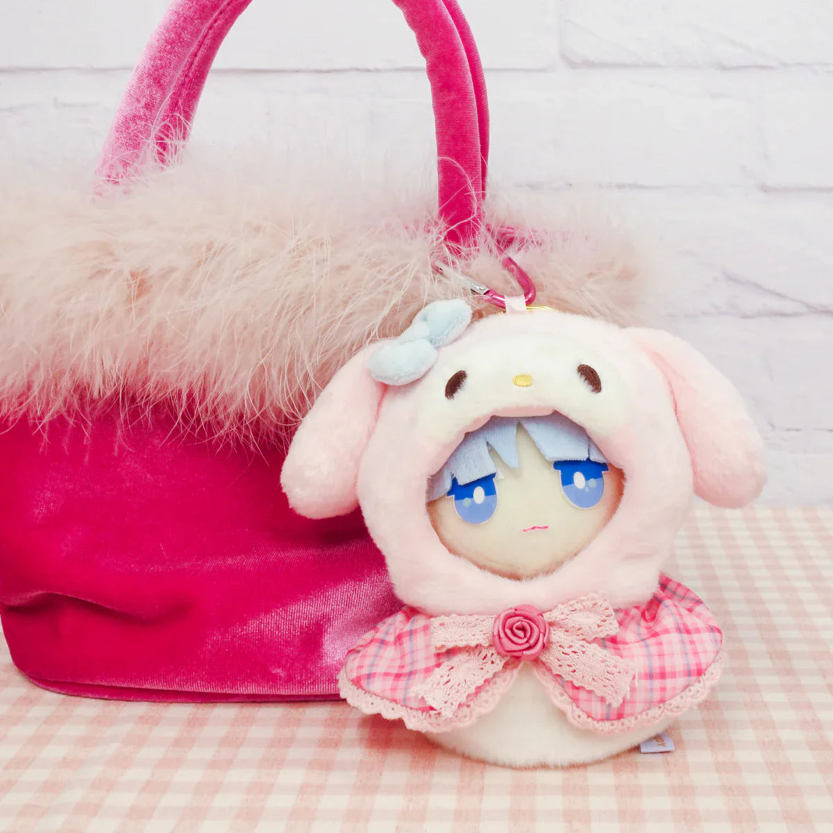 SANRIO | My Melody Plush Costumer Outing Keychain Bag Charm 15cm Approx.