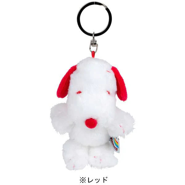 PEANUTS | Snoopy Rainbow Plush Keychain Mascot Holder 7cm x 7cm x 12cm (RD)