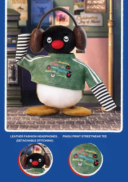 PINGU | 45th Anniversary Vintage OOTD Series Plush Blind Box 14cm Approx.  (Order 6 for a complete box)