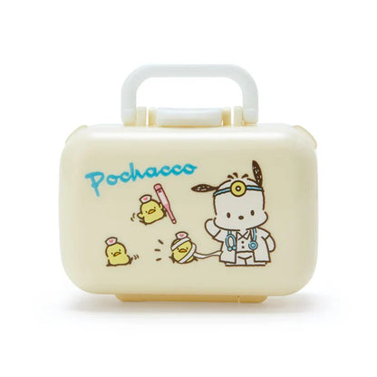 SANRIO | Foldable Compact Medicine Case 7.5×3.3×5.8cm (Pochacco)