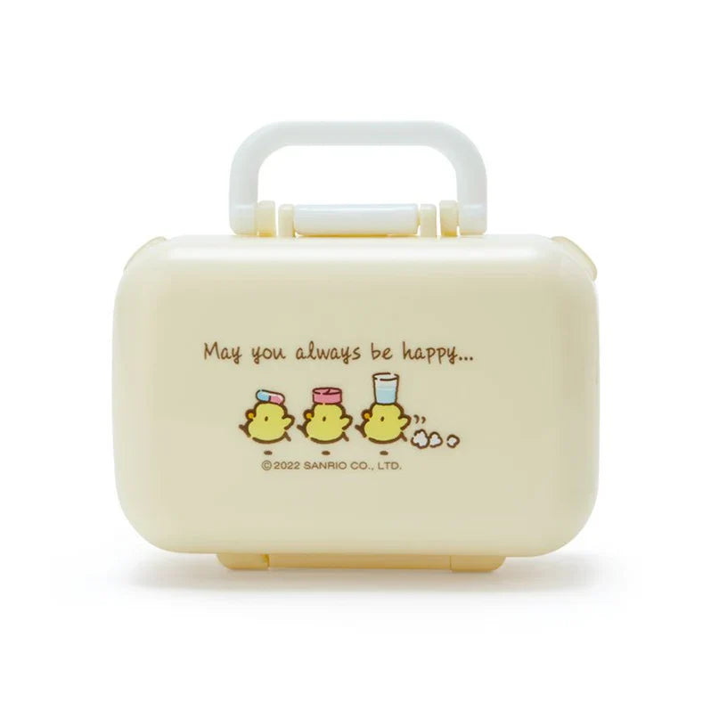 SANRIO | Foldable Compact Medicine Case 7.5×3.3×5.8cm (Pochacco)