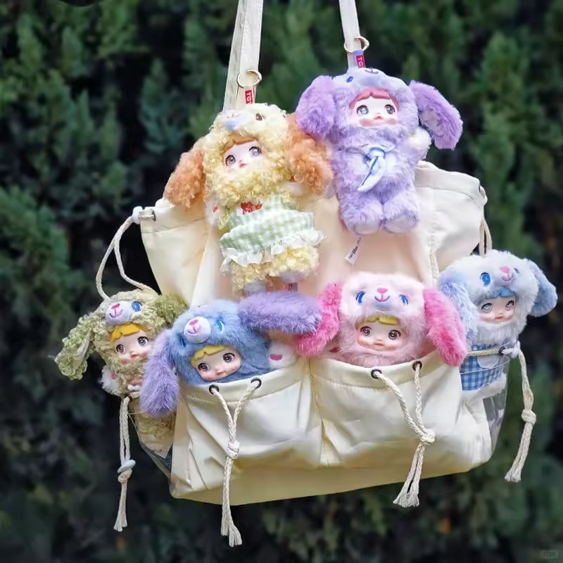 Nommi | Puppy Diary Series Blind Box Plush Keychain 17cm Approx. (Order 8 for Complete)