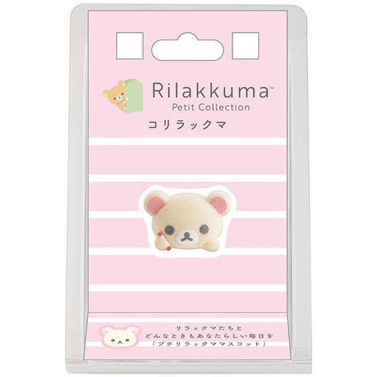SAN-X | Rilakkuma Korilakkuma Petit Collection Mascot 20×37×30mm (Flocked 4th Edition)