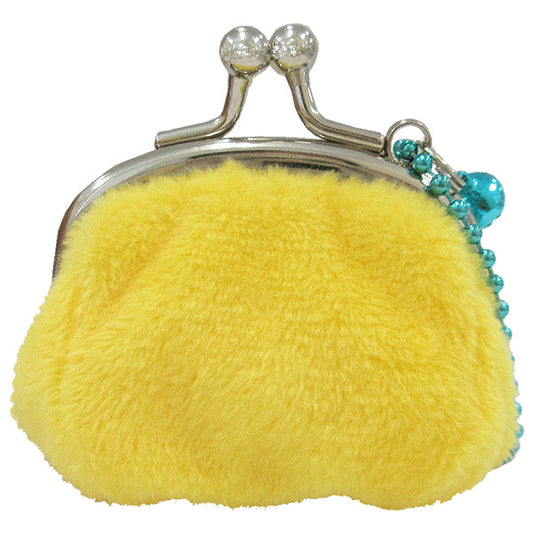 SAN-X | Rilakkuma Kiiroitori Coin Purse Petite Clasp Keychain 65x55x45 mm
