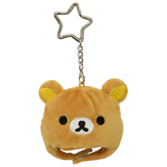 SAN-X | Rilakkuma Miniature Keychain Bag Charm 80×85×65mm (Costume Cap)