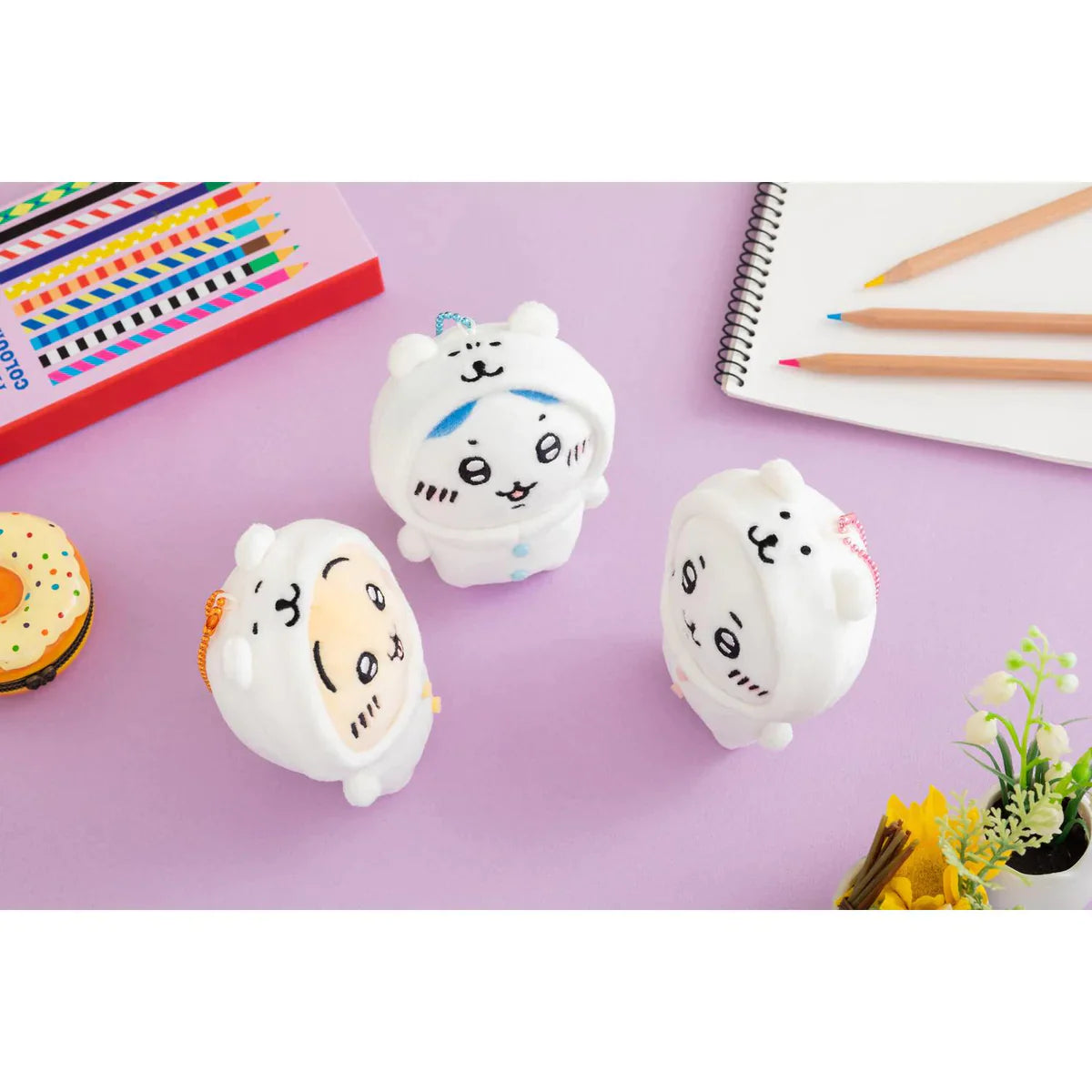 Chiikawa X Nagano | Mascot Holder H105Cm 吉伊卡哇X自嘲熊 联名合作款 毛绒挂件/包挂/钥匙链