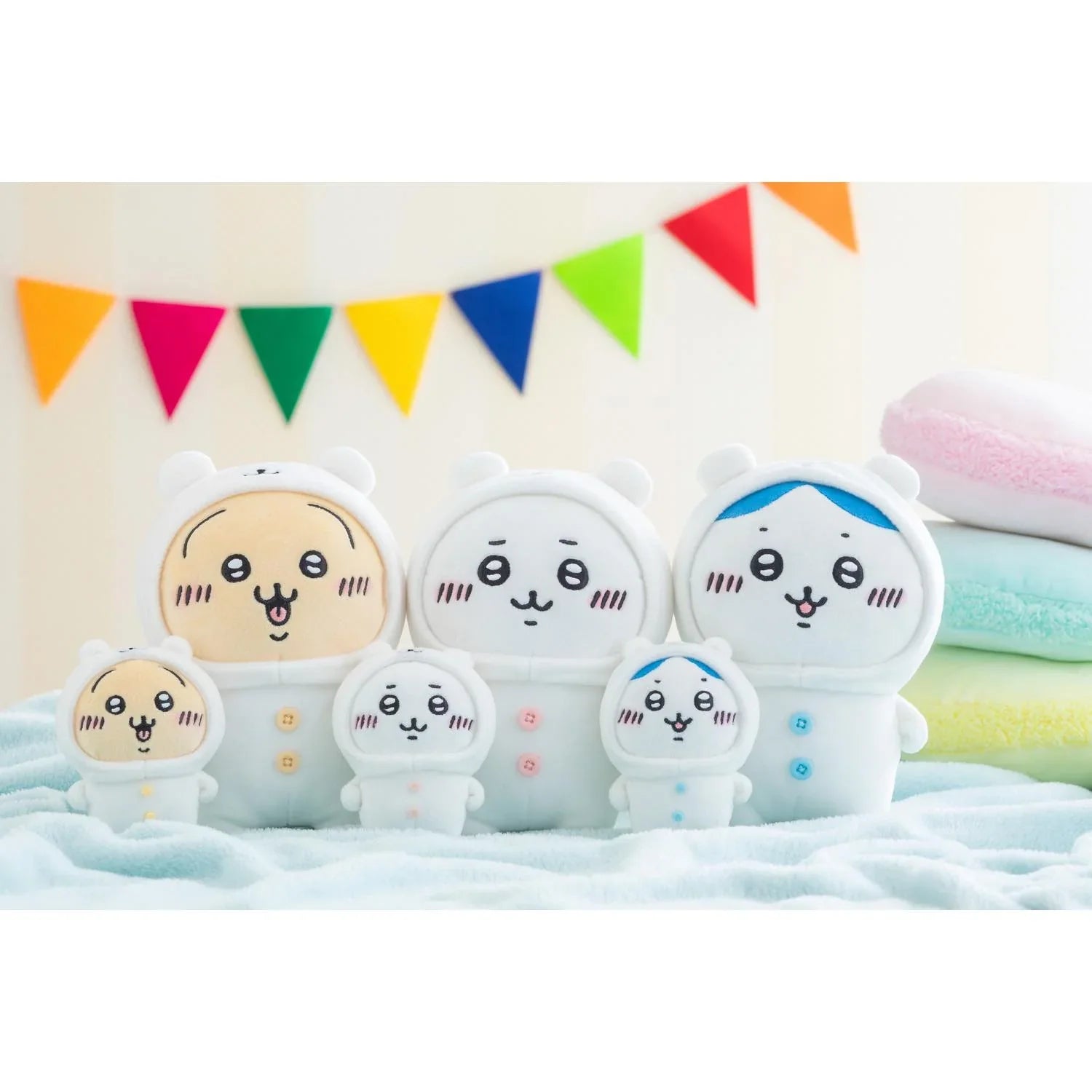Chiikawa X Nagano | Plush Doll H200 W130 D90Mm 吉伊卡哇X自嘲熊 联名合作款 毛绒玩偶 公仔