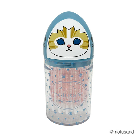 Mofusand | Shark Pakkun Menbo Chiikawa Cotton Swabs 50 Pieces 70 x 139 x 70mm