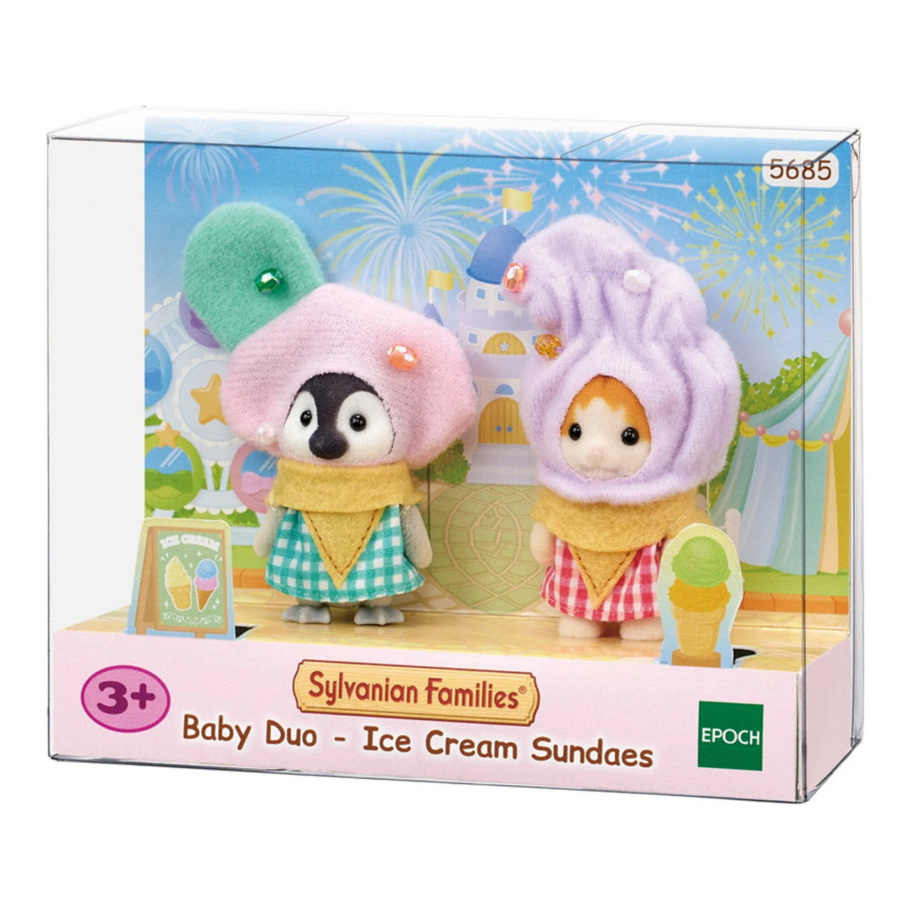Sylvanian Families | Baby Duo Ice Cream Sundaes
