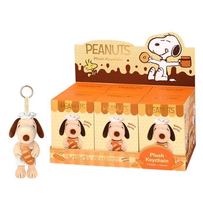PEANUTS | Snoopy Secret Bakery Plush Keychain Blind Box 30cm (Shipped Randomly)