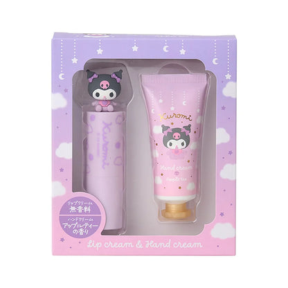 SANRIO | Kuromi Lip Balm (Unscented) & Hand Cream (Apple Tea)