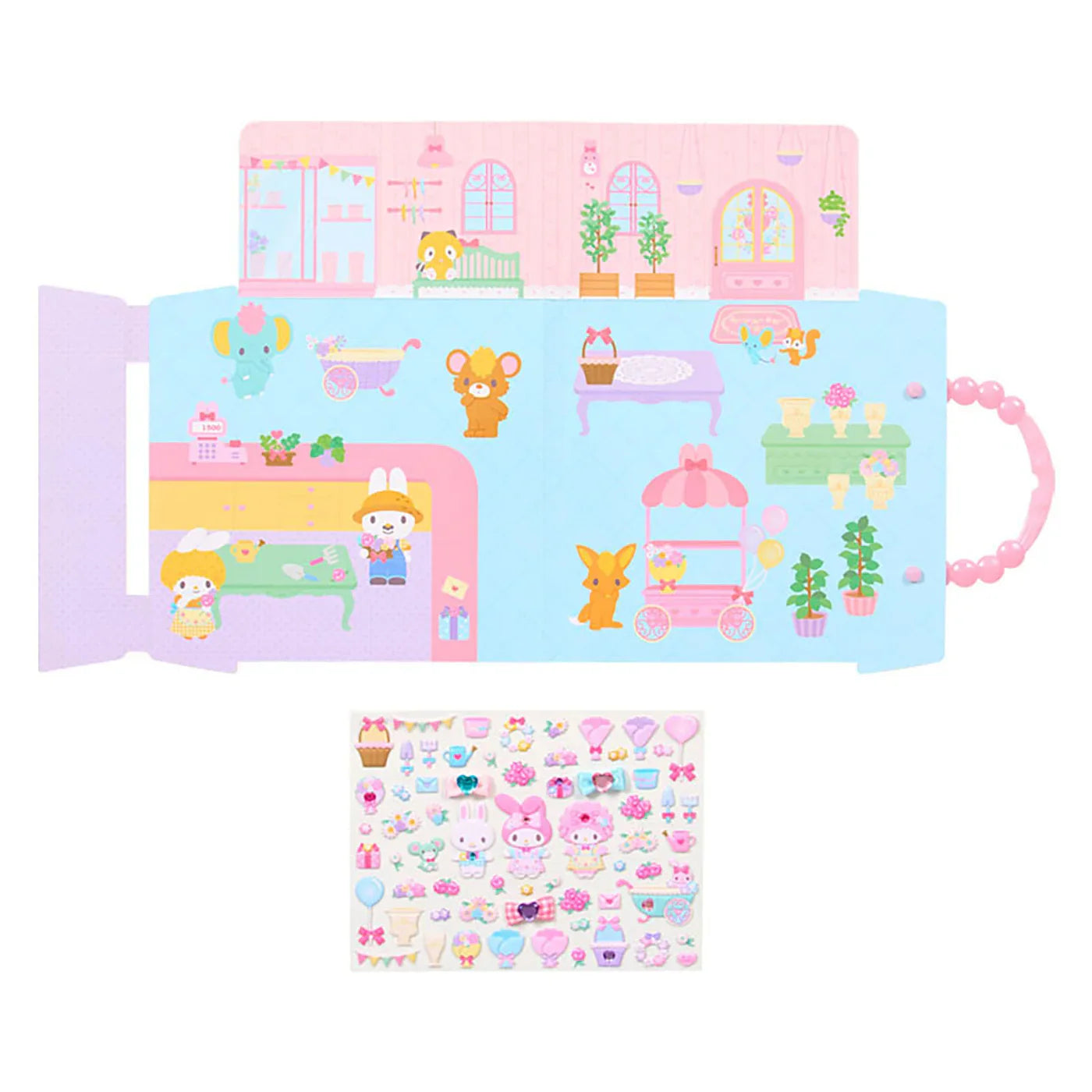 SANRIO | Playable Sticker Set 21×1×23.5cm (My Melody)