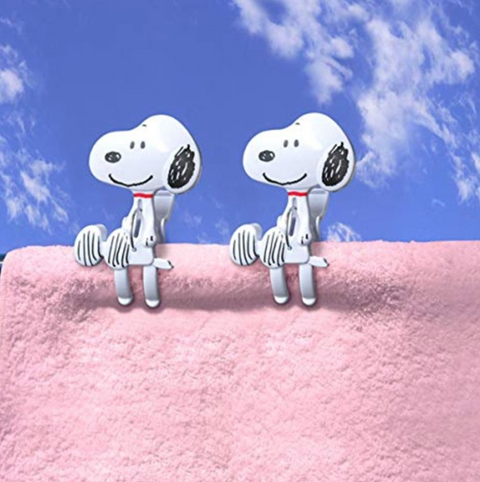 Peanutssitting Clothespin Snoopy 2Pcs