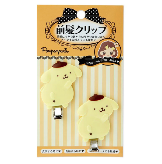 Sanriohair Clip 2 Set Stand Pom Purin