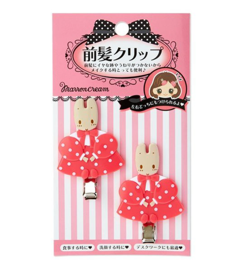 Sanriohair Clip 2 Set Marroncream