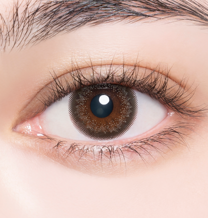 Enviecolor Contacts 1 Day 30 Pieces Shade Brown Dia14.0Mm Bc8.6Mm