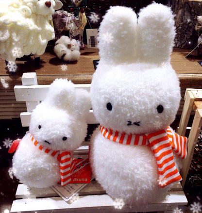 Miffysnowman Plush Toy/Mascot Keychain