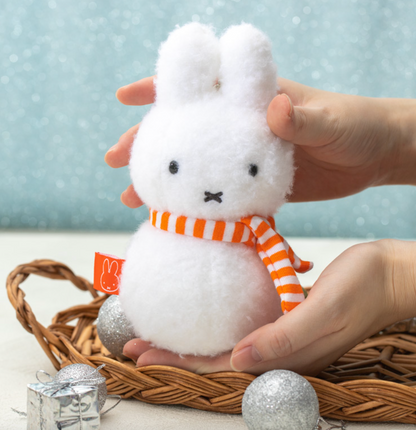 Miffysnowman Plush Toy/Mascot Keychain H17×W9×D8.5Cm