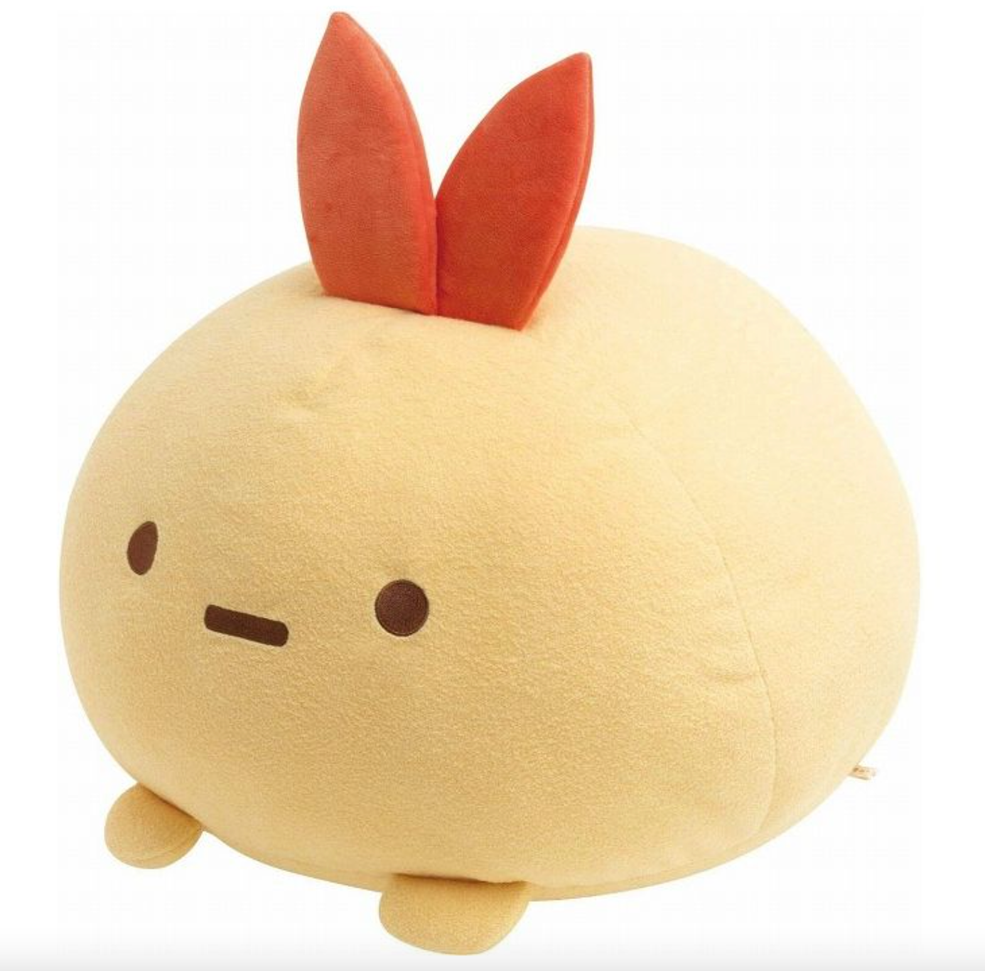 San-Xsumikko Gurashi Plush Toy Daifuku Cushion Fried Shrimp Xl 280×400×370Mm