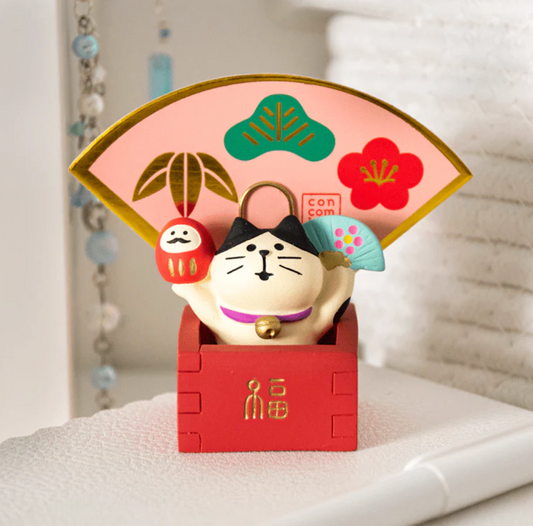 Decoleconcombre Good Luck Cat Figurine // 47*45*37Mm