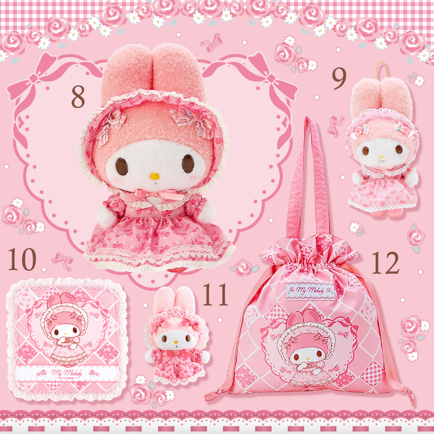 Sanriomy Melody Momo Melo ////