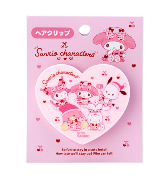 Sanrioheart Shaped Hair Clip (Fun Hocance Design)