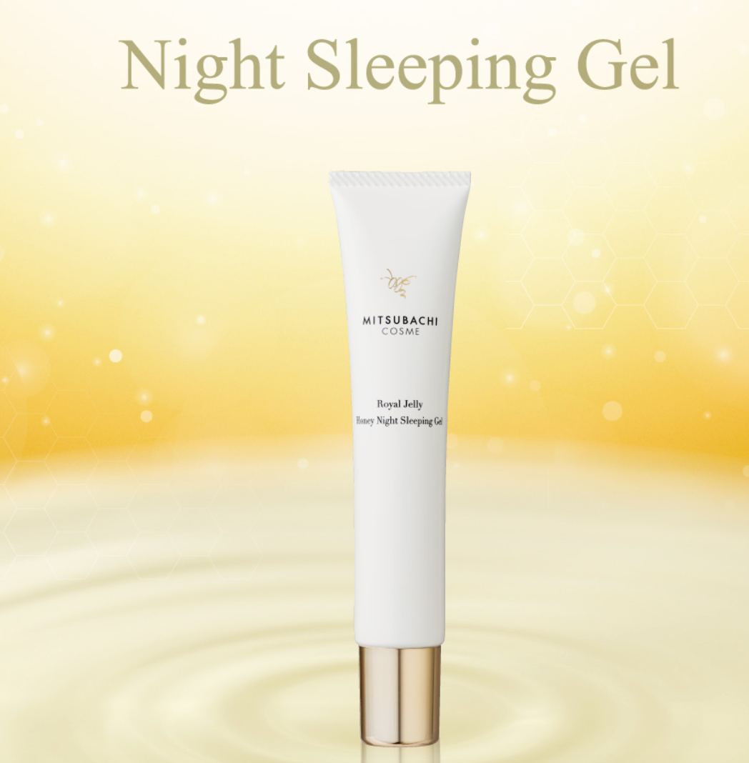 Mitsubachi Cosmeroyal Jelly Honey Night Sleeping Gel