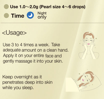 Mitsubachi Cosmeroyal Jelly Honey Night Sleeping Gel