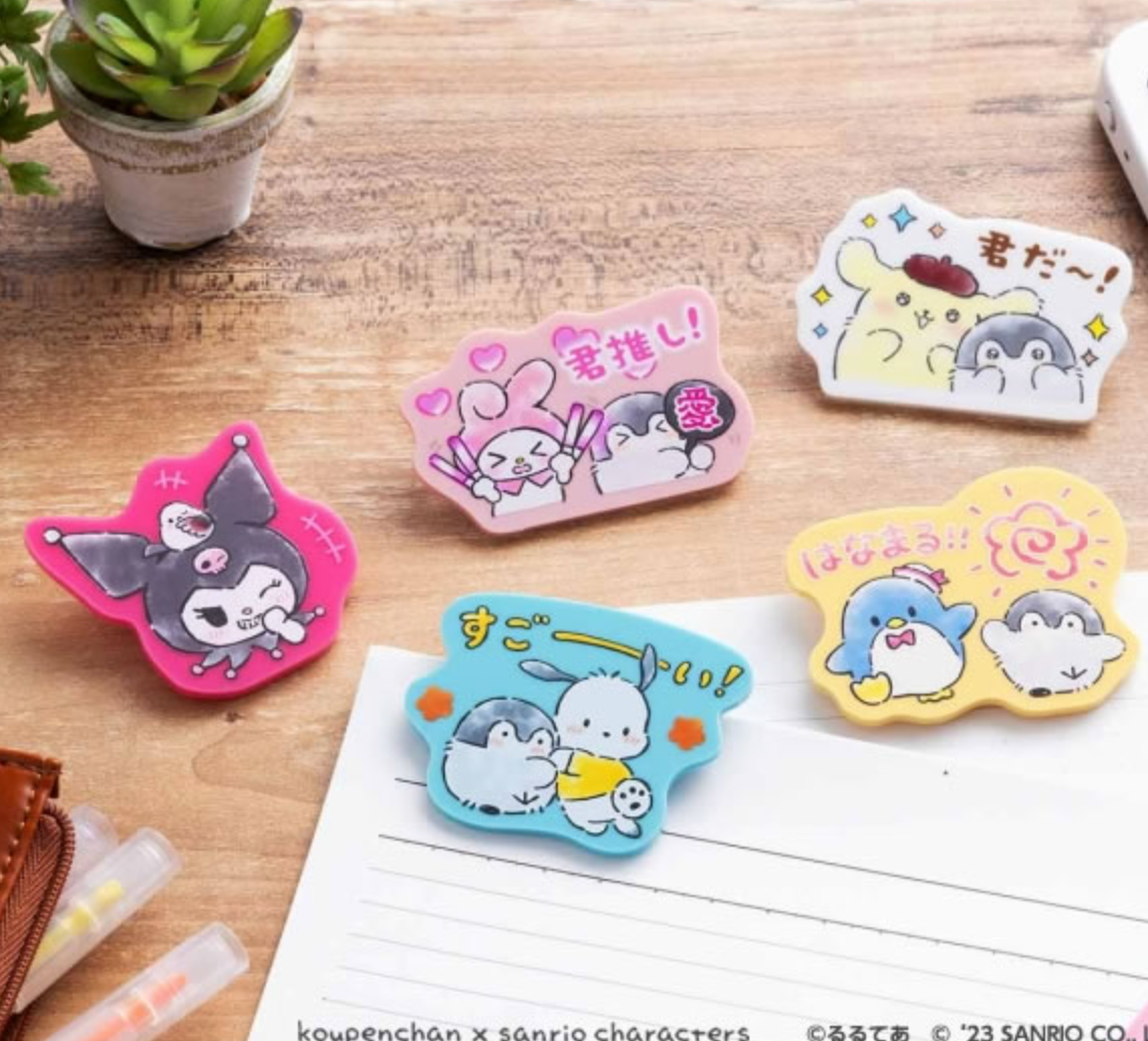 Koupen-Chan X Sanrioclip & Pin /