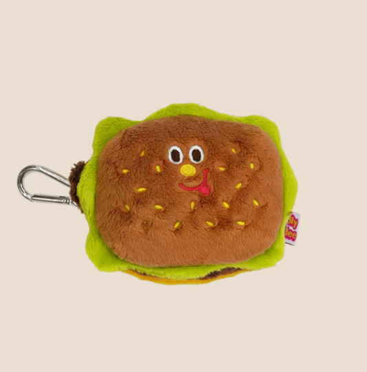 Gladeesquare Hamburger Mini Case For Airpods