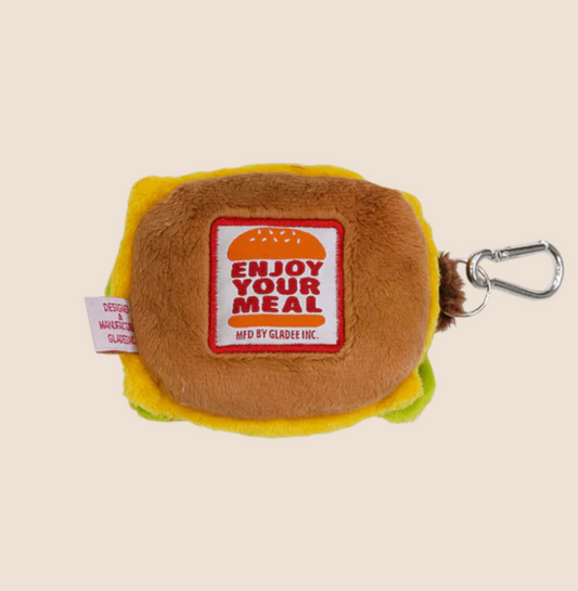 Gladeesquare Hamburger Mini Case For Airpods