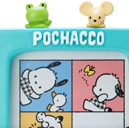 Sanriophoto Frame Pochacco (Checkered Pattern) 16 X 14 3Cm