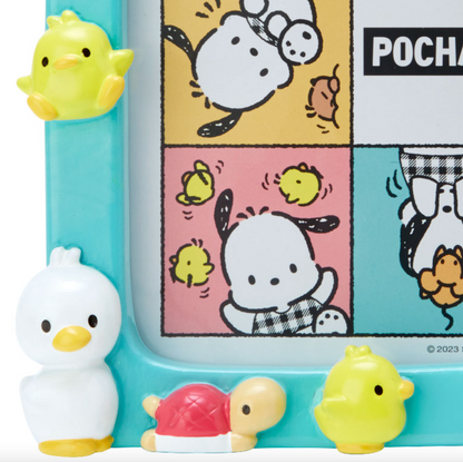 Sanriophoto Frame Pochacco (Checkered Pattern) 16 X 14 3Cm