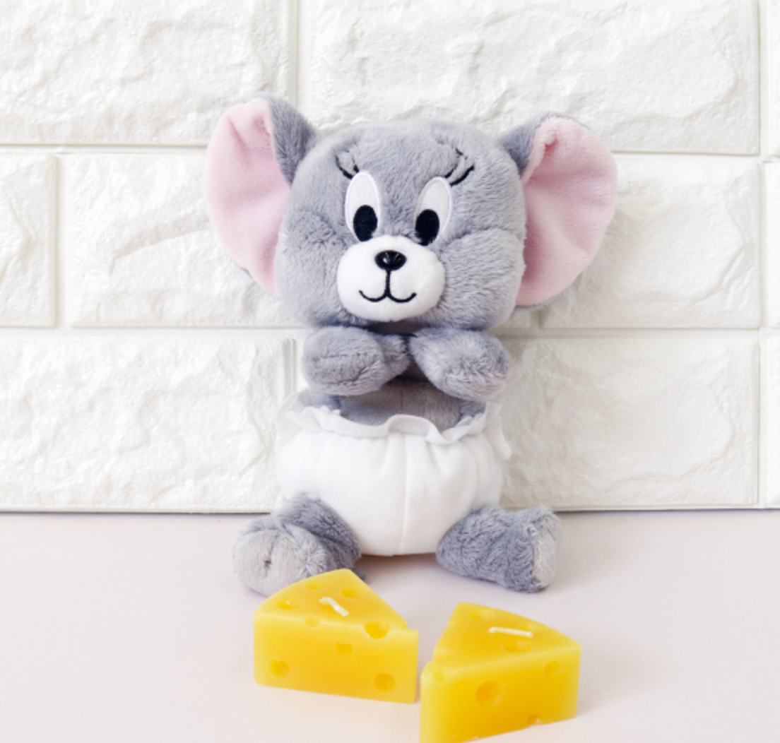 Tom And Jerrynibbles/Tuffy Plush H80Xw120Xd180Mm