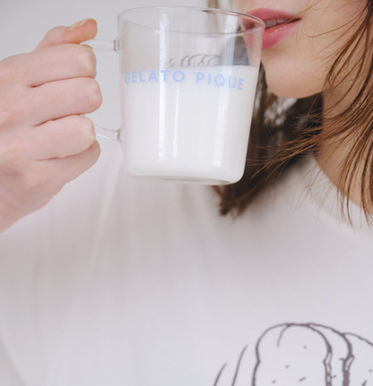 Made In Japanpeanuts X Gelato Piuquesnoopy Glass Mug