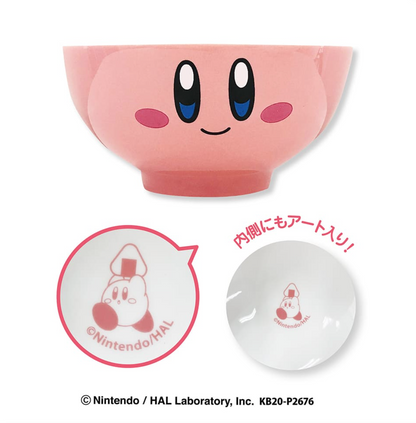Nitendokirby Star Rice Bowl Cup Pink Kirby Face Model 11.7×6Cm