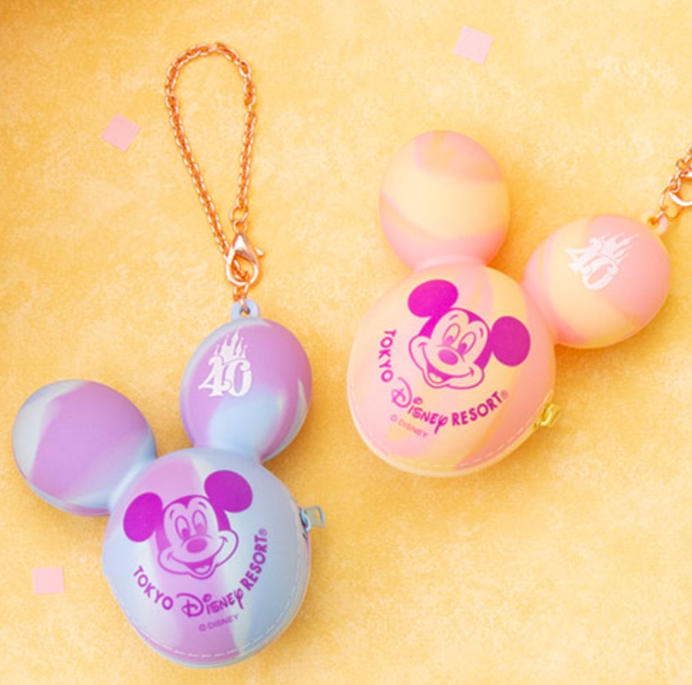 Disneydisneyland Micky Mouse Keycharms 40Th Anniversary 40