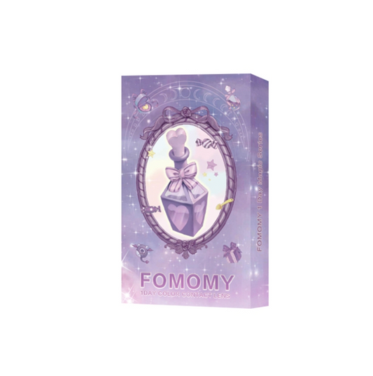 Fomomy | Magic Colored Daily Disposable Contact Lens Black 10 Dia14.5 Bc8.6