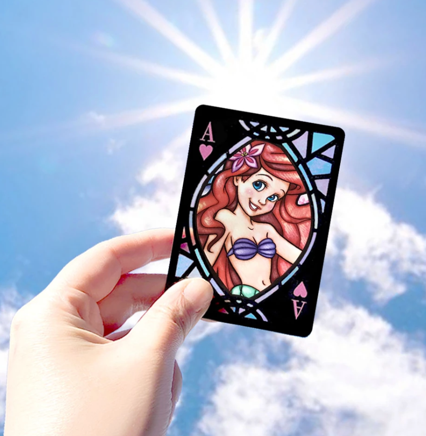 Disney | Character Stained Glass Playing Cards 52 /
