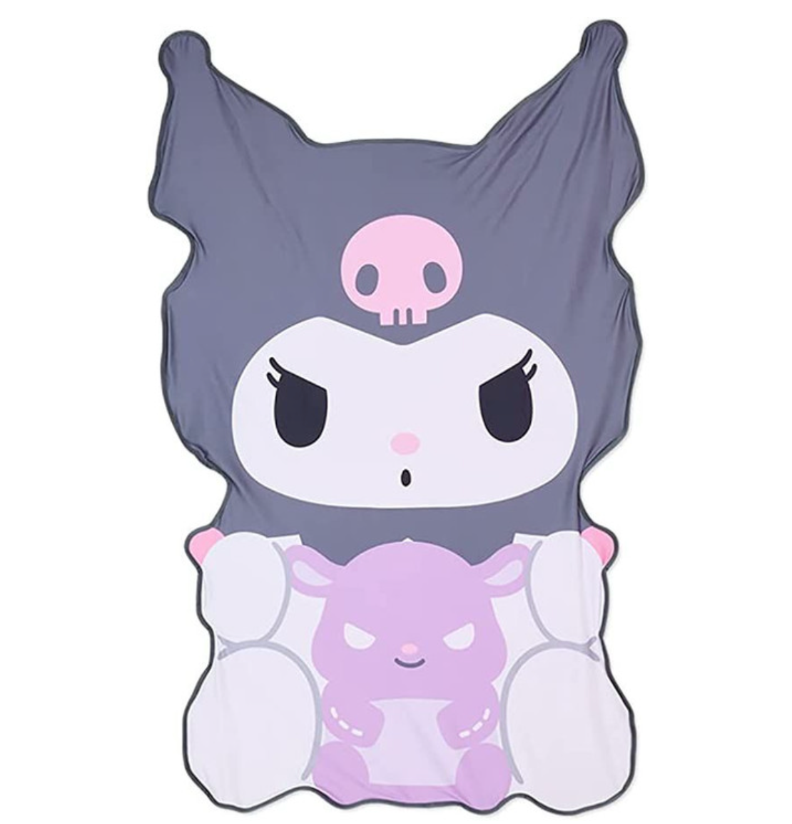 Sanrio | Sanrio Character Shaped Blanket Approx.150Cm*100Cm Kuromi