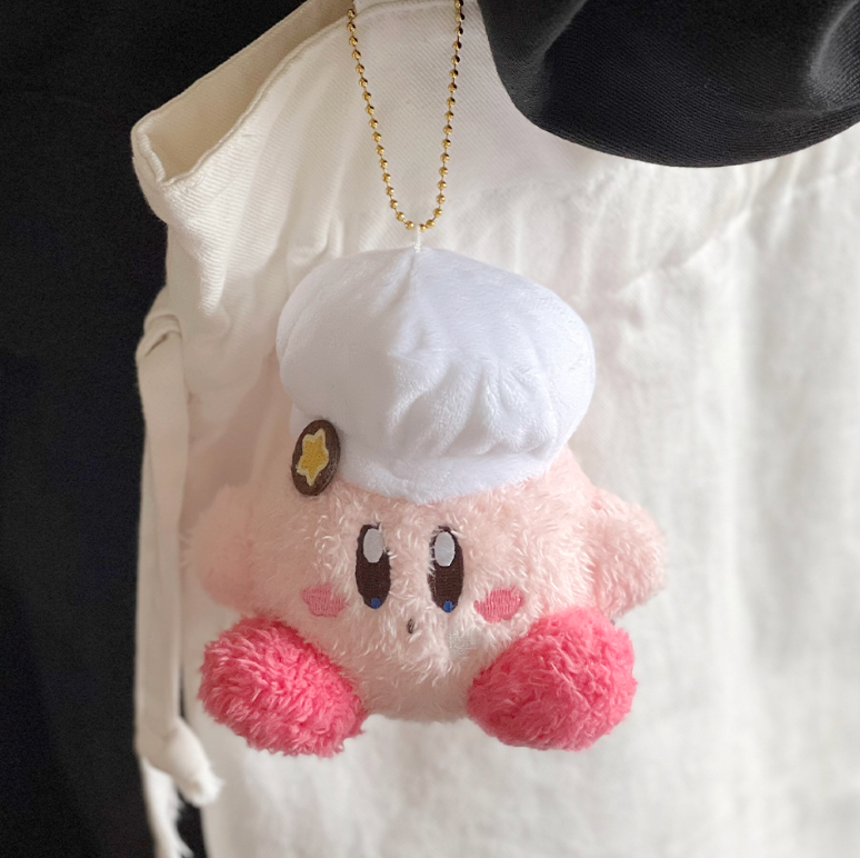 Kirby | Plush Keychain Fuwa Kirby Café 105 X 120 70 Mm ///
