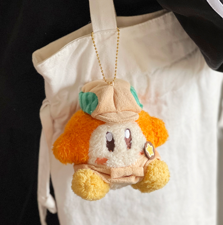Kirby | Plush Keychain Fuwa Kirby Café 105 X 120 70 Mm ///