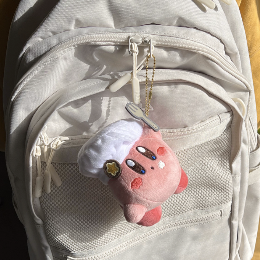 Kirby | Limited Edition Plush Keychain Kirby Café 120 X 100 90 Mm ///