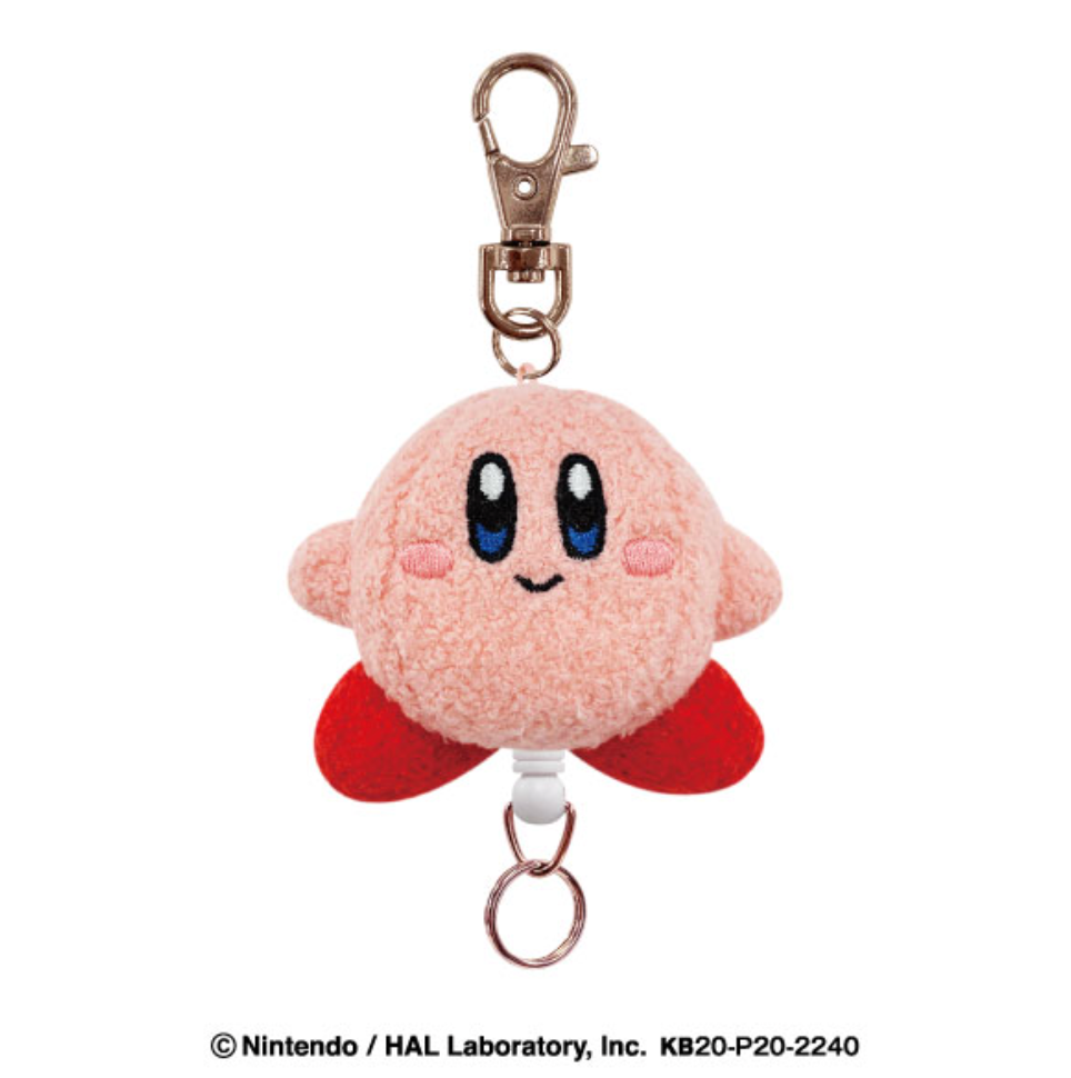 Kirby | Kirbys Dream Land Mascot Reel Keychain/Key Holder H12×W7.5×D4.5 ///
