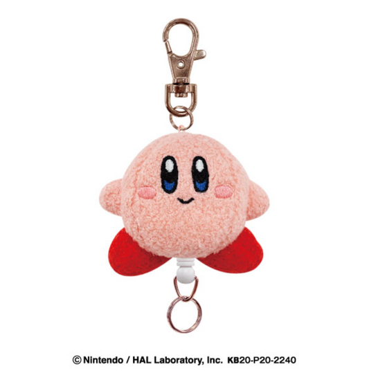 Kirby | Kirbys Dream Land Mascot Reel Keychain/Key Holder H12×W7.5×D4.5 ///